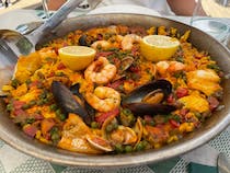 Try the paella at Bodeguita Santa Maria