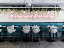 Enjoy a contemporary cafe experience at Grind
