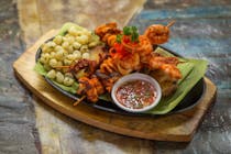 Sample Peruvian dishes at Pachamama Estepona