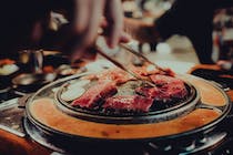 Feast on authentic Korean food at Korean BBQ