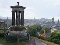 Take in the breathtaking views from Calton Hill