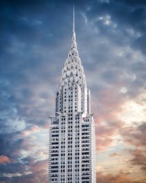 Admire the Chrysler Building