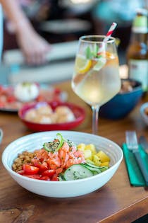 Enjoy the hearty dishes at Corner Cafe