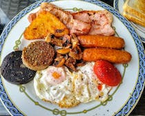 Try the fried breakfast at The Blarney