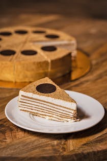 Savour the cakes at Fuze Caffè