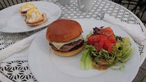 Grab a bite at Riverside Cafe