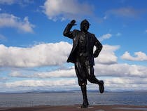 Meet a comedy legend at the Eric Morecambe Statue