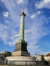 Admire the symbolic Place de la Bastille