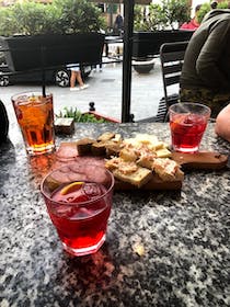 Watch the world go by at Bar La Panca