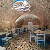 Try the seafood at Delizie di Mare