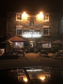 Enjoy a meal at the charming Kings Head Pub