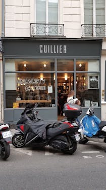 Have a Coffee with a view at Coffee Cuillier