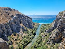 Take a stroll through Preveli Gorge