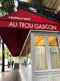 Déjeunez au Trou Gascon