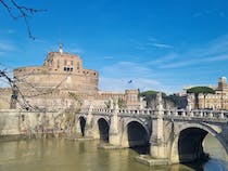 Take in the magnificence of St. Angelo Bridge