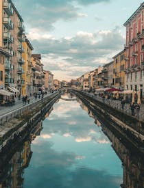 Stroll along the canals in Navigli