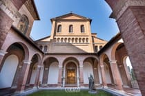 Discover the peaceful Chiesa di Sant'Anselmo all'Aventino
