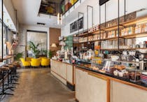 Enjoy artisanal coffee at Ditta Artigianale Sprone