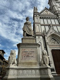 Grab a photo at the Monument to Dante Alighieri