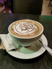 Enjoy the coffee at Caffè Tiffany