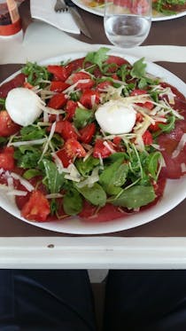 Try the salads at Bar La Cittadella