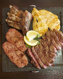 Try the meat dishes at Mistergrill Steak House