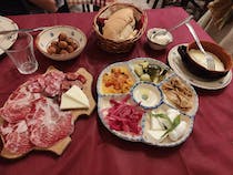 Feast at Osteria da Giuseppe