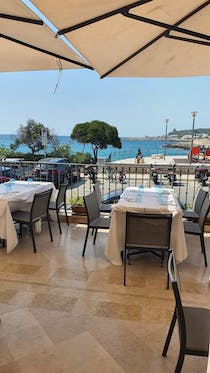 Dine at Santa Maria al Bagno