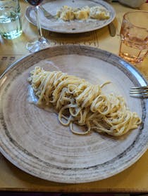 Try the truffle delights at Piccola Osteria del Tartufo