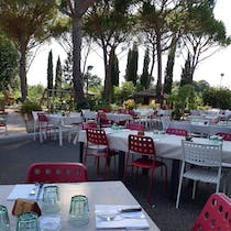 Indulge on the terrace at Lo Strettoio