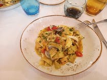 Dine at Al Vecchio Frantoio