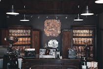 Experience coffee roasting at Caffe' GM