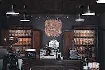 Experience coffee roasting at Caffe' GM
