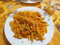 Dine on delicious pasta at Casina delle Rose