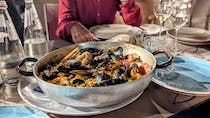 Try the seafood at Ristorante L'Acqua Cheta
