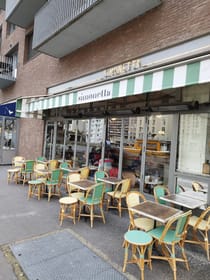 Pizza party at Simonetta