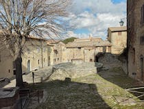 Explore the enchanting Rocca d'Orcia