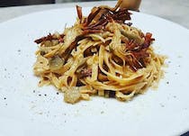Indulge in spaghetti at I Giardini di Giunone