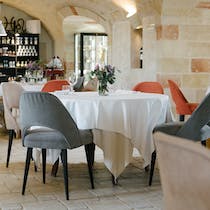 Unwind with a refined meal at Masseria del Sale