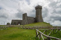 Take in the breathtaking views at Fortezza di Radicofani