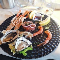 Dine at Hotel Miramare's terrific seafood restaurant