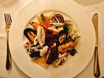 Feast on seafood at Il Merlo
