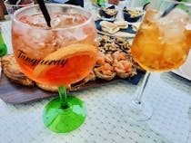 Enjoy the cocktails at Bar Civico 55