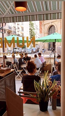 Enjoy a vegetarian meal at Numéro 220