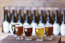 Enjoy craft beers with a view at Brasseria della Fonte
