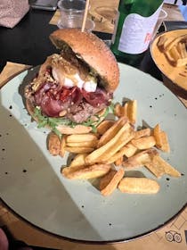 Indulge in gourmet burgers at Burger Eat