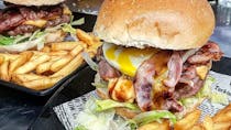 Grab a burger at the Underground Pub