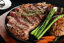 Sample the steak at Food Braceria by Pierino