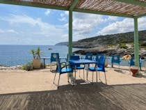 Enjoy the view at Chiosco Punta Rossa