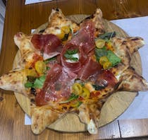 Try delicious pizzas at La Soave